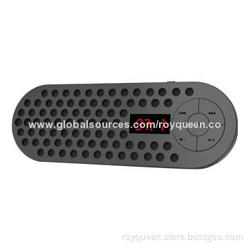 Portable Speaker, Supports USB Flash, Micro SD Card Music Playing, Aux-in and FM Radio